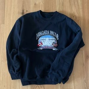 Brandy Melville Erica Niagara Falls Crewneck Sweatshirt Oversized
